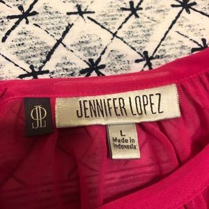 Jennifer Lopez Pink Top